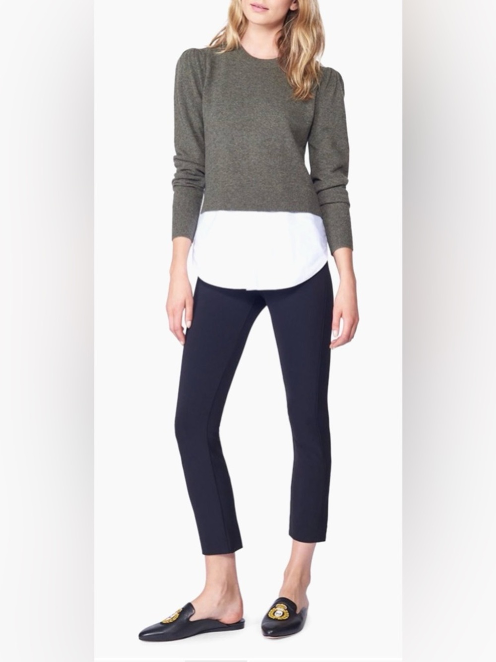 NWT Veronica Beard Back Zip Scuba Pants Sz 6